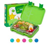 Lunch Box Kids Lunch Box with Compartment Children Portable Food Container Green