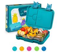 schmatzfatz junior, lunch box, 6 compartments, 21.3 x 15 x 4.5 cm (WxHxD)
