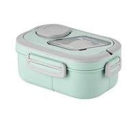 Lunch Box Lunchable Food Container Food Storage Box Compartment Meal Prep for Office Lunches for Adults, Kids, Students, Microwave, Dishwasher Safe