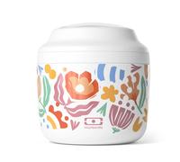 monbento - Lunch Box for Women Insulated Element Graphic Papercut - Leakproof & Insulated Bento Box for Work/Picnics - Keeps Food Hot/Cold for up to 10 Hours - BPA Free - Food Grade Safe - Flowers