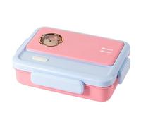 Lunch Box - Portable Meal Box for Sandwiches, Salads and | Western Class Meal Containers | Anti-Leak Lunch Box with Compartment | Accessories for Adults and Kids