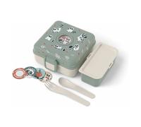 Lunch box Snacky Raccoon Green one size