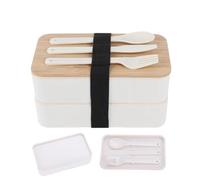 Lunch Box Storage Containers for Adults, Stackable Double Layer Containers, Airtight, Storage Boxes for Food with Lid, for Women, Students, School, Work, Travel, Picnic, Camping