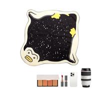 Lunch Box Towel Wrap - Cute Cartoon Camera Protection Sticking Cloth - Foldable Portable Rice Ball Case Towel for Commute Picnic Fishing Barbecue Travel