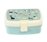 Lunch box with child tray Rex London Best In Show Bleu TU