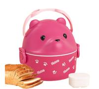 Lunch Containers for Kids | Lunch Box for Kids Spectacled Bear - Microwave Safety Carrying Handle Insulation Bag, Reusable Tote Bag with Handle for Work, Picnic
