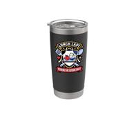 Lunch Feeding Lady The Funny Future Daily Cafeteria School Stainless Steel Insulated Tumbler
