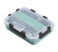 Lunch Food Storage Containers, Small Snack Pots, Stainless Steel Box, Lunch Box Container with 4 Compartments - Large Capacity Thermal Lunchbox, Style Lunch Food Container, Leak-Proo