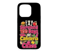 Lunch Lady 100 Days Of Cafeteria Chaos I Survived Case for iPhone 15 Pro
