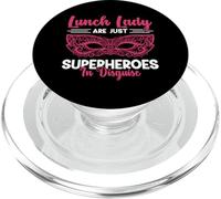 Lunch Lady Are Just Superheroes In Disguise PopSockets PopGrip for MagSafe