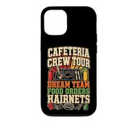 Lunch Lady Cafeteria Crew Tour Dream Team Hairnets Case for iPhone 12/12 Pro