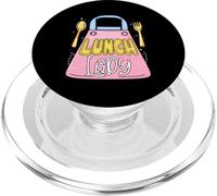 Lunch Lady Cafeteria School Food Service Team PopSockets PopGrip for MagSafe