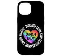 Lunch Lady Cafeteria Worker Dinner Lady Cook Case for iPhone 15
