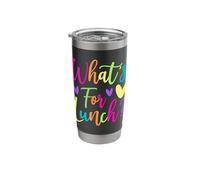 Lunch Lady Cafeteria Worker What's for Lunch? Stainless Steel Insulated Tumbler
