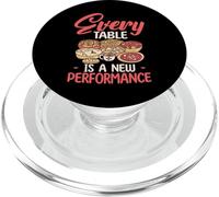 Lunch Lady Design for Food Service Worker PopSockets PopGrip for MagSafe