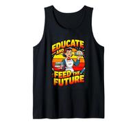 Lunch Lady Educate and Feed The Future Cafeteria Tank Top