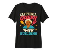 Lunch Lady First Day of School Cafeteria Worker Gift Premium T-Shirt