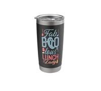 Lunch Lady Halloween Fab Boo Lous Lunch Lady Stainless Steel Insulated Tumbler