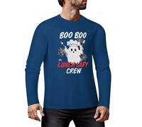 Lunch Lady Halloween Funy Graphic Long Sleeve T-Shirt Premium Cotton Tee for Men & Women