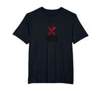 Lunch Lady Hero: Fighting Hunger One Meal at A Time T-Shirt, Men's Big and Tall, Black, 6X Tall