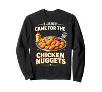 Lunch Lady I Just Came For The Chicken Nuggets Funny Sweatshirt