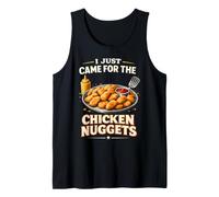 Lunch Lady I Just Came for The Chicken Nuggets Funny Tank Top