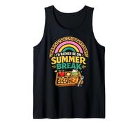 Lunch Lady I'd Rather Be On Summer Break Cafeteria Tank Top