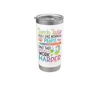 Lunch Lady Lunch Lady Just Like Normal People Only They Stainless Steel Insulated Tumbler