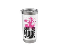 Lunch Lady Lunch Lady Mode On Stainless Steel Insulated Tumbler
