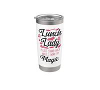 Lunch Lady Lunch Lady Please Stand Back While I Work My Stainless Steel Insulated Tumbler