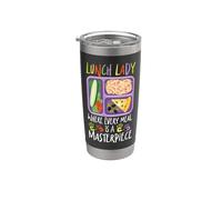 Lunch Lady Lunch Lady Where Every Meal is A Masterpiece Stainless Steel Insulated Tumbler