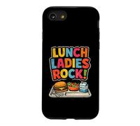 Lunch Lady School Cafeteria Worker Lunch Ladies Rock Case for iPhone SE (2020) / 7/8
