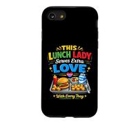 Lunch Lady Serves Extra Love With Every Tray Cafeteria Case for iPhone SE (2020) / 7/8