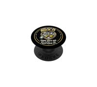 Lunch Lady Some Days We Rock It Some Days We Survive It PopSockets Adhesive PopGrip
