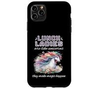 Lunch Lady Unicorn Make Magic Happen Cute Bojo Pretty Floral Case for iPhone 11 Pro Max