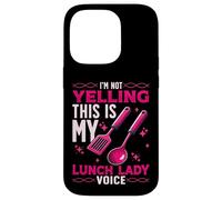 Lunch Lady Voice Food Service Cafeteria Worker Lunch Lady Case for iPhone 14 Pro