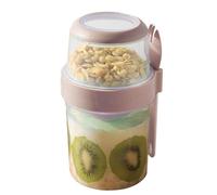 Lunch Salad Mixer - Lunch Salad Container, Keep Fit Salad Meal Shaker Cup with Lids and Fork | 29/36 Oz Freshes Salad Cup with Salad Dressing Holder, Salad to Go Container for Workers Commute