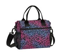 Lunch Tote Bags for Men Lunch Box Cooler Lunch Bag Large Work Blue Red Leopard Cheetah Leakproof Office Travel Pack Lunch Bag M