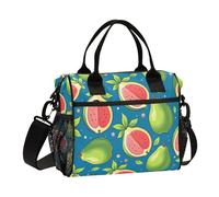Lunch Tote Bags for Men Lunch Box Cooler Lunch Bag Large Work Green Guava Leakproof Office Travel Pack Lunch Bag M