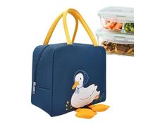 Lunch Tote Reusable Portable Tote Bag For Picnic With Adorable | Isothermal Picnic BBQ Travel Hiking Fishing School Work Outdoor Camping
