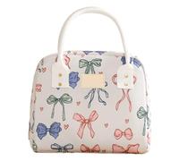 Lunch Tote - Women’s Box Carrier for Kids, Snack Bag with Leakproof Insulation, Multi-Use Holder for Work, Travel, School, Picnic, Camping, Hiking, Food, 25 x 15.5 x 21cm