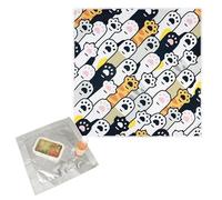 Lunch Towel for Wrapping | Aluminium Foil Cover 50 cm Folding Self-Adhesive - Lunch Towel Cold Insulation | For Outdoor Picnic Camping Daily Moves, Water Bottle Meatball D