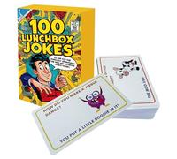 Lunchbox Joke Cards - Paper 9×6×2cm | 100 Joke Cards And 50 Fun Quiz Carrds | Portable Family Game And Conversation Starter For Kids, School Lunches, Parties, Nd Daily Entertainment Use