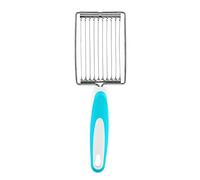 Luncheon Meat Cutter, Stainless Steel Canned Meat Slicer Kitchen Pragmatic Tomato Cheese Boiled Egg Cutting Tools for Daily use (Blue)
