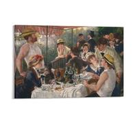 Luncheon on The Boat Pierre-Auguste Renoir Poster Canvas Wall Art Poster Decorative Modern Home Print Picture Artworks Posters 20x30inch(50x75cm)