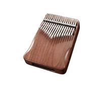 LUNCHS Kalimba 17 Keys Wood Thumb Piano,simple Portable Musical Instrument Mbira Finger Piano For Beginners Professional (Color : Brown-b)