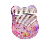LUNCHS Kalimba Thumb Piano 10/17/21 Keys Musical Instruments, Mbira Finger Piano Gifts With Tune Hammer And Study Instruction (Size : 17 keys)