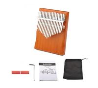 LUNCHS Thumb Piano Kalimba 17keys,wooden Finger Piano With Accessories Mbira Musical Instruments For Beginners Play Beautiful Melodies (Color : C)