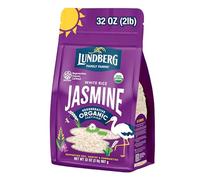 Lundberg Organic California White Jasmine Rice, 32 Ounce