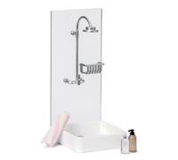 Lundby Dolls House Shower & Accessory Set Bathroom Furniture 1:18 Scale
